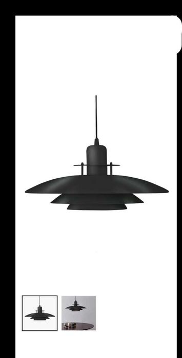 Lustra cu lift neagra