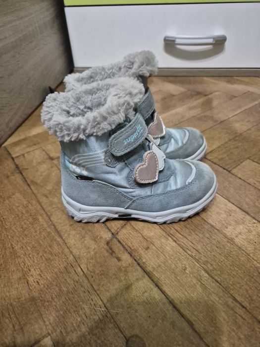 Superfit Детски водоустойчиви боти със сърца и мембрана Gore-tex