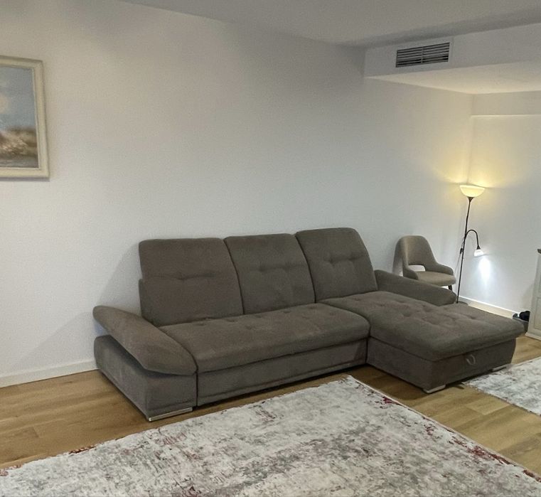 Canapea tip coltar, EXTENSIBILA - cartier Damaroaia