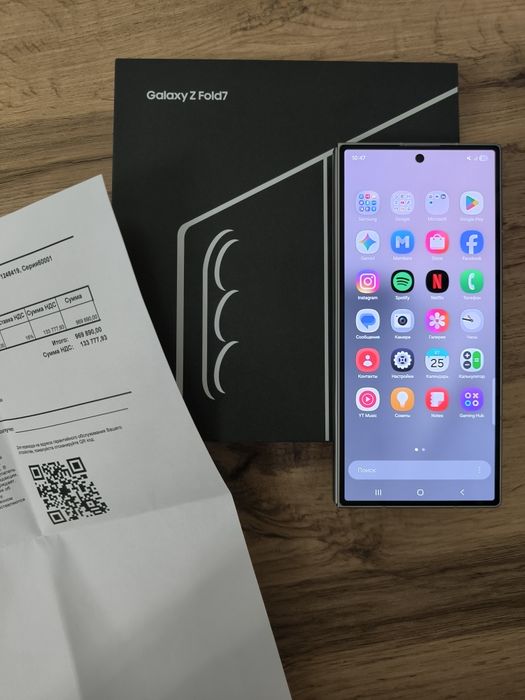 Galaxy Z Fold7 новый