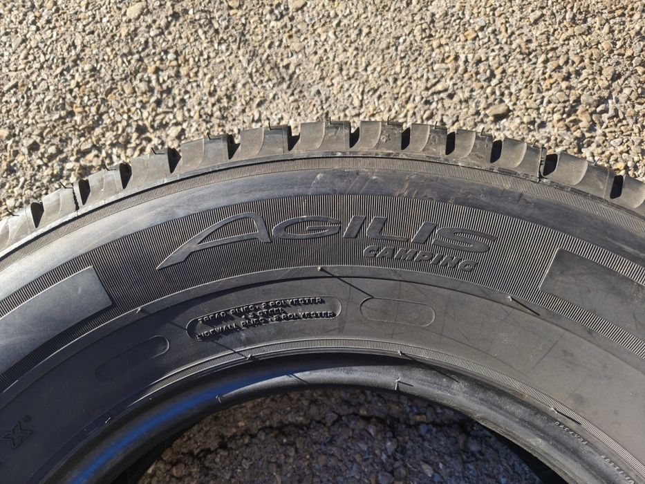 225/75/16" 4бр Michelin agiliss camping,dot2619,7-8mm