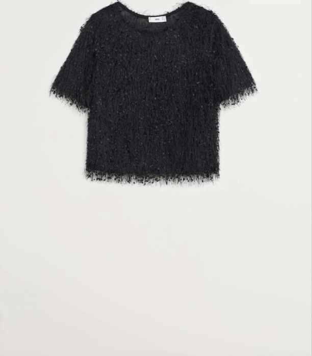 Къса блуза Mango