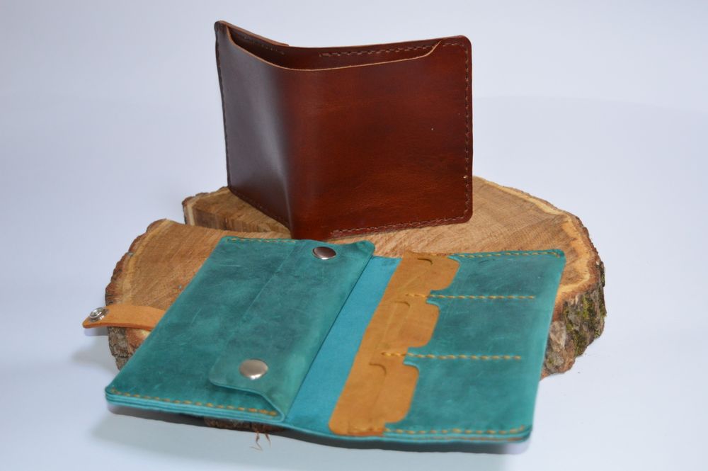 Portofel dama si bărbați piele naturală