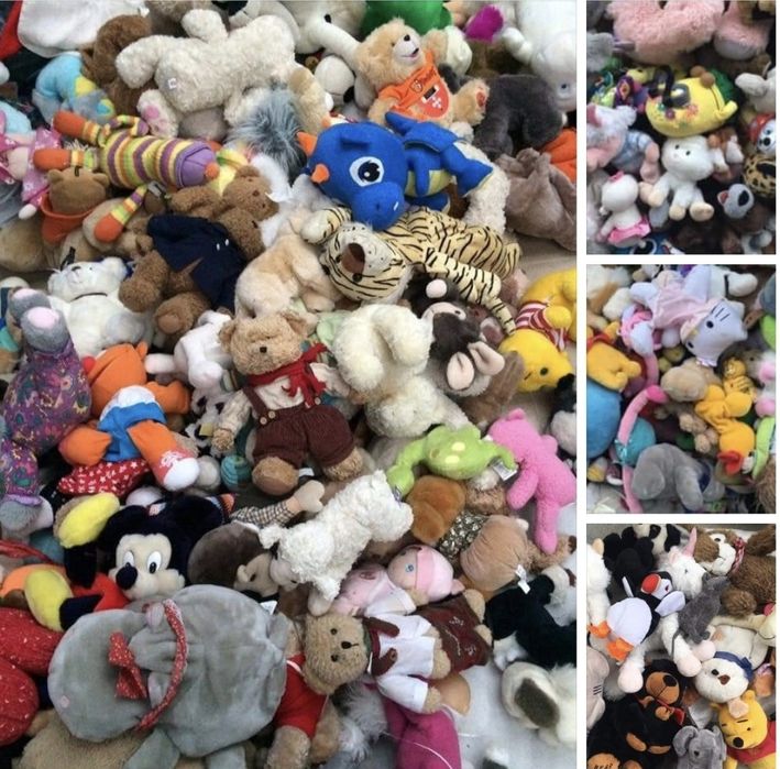 Плюшени играчки на едро от 20 -50 см