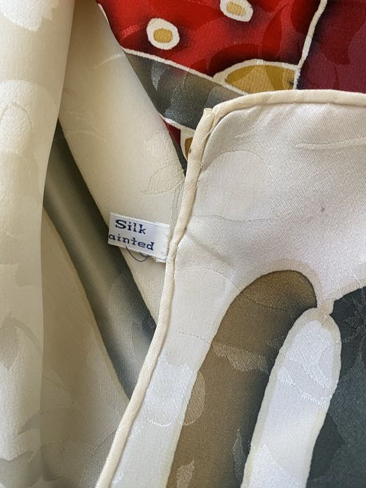 Дамски шал естествена коприна