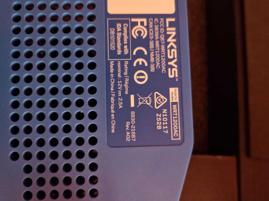 Linksys wrt 1200 ac
