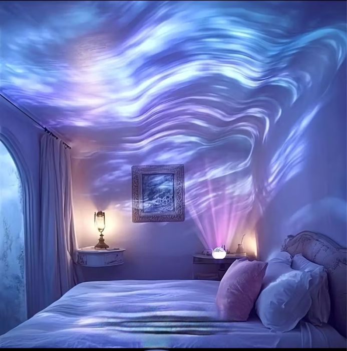 LED прожектор с USB зарадно