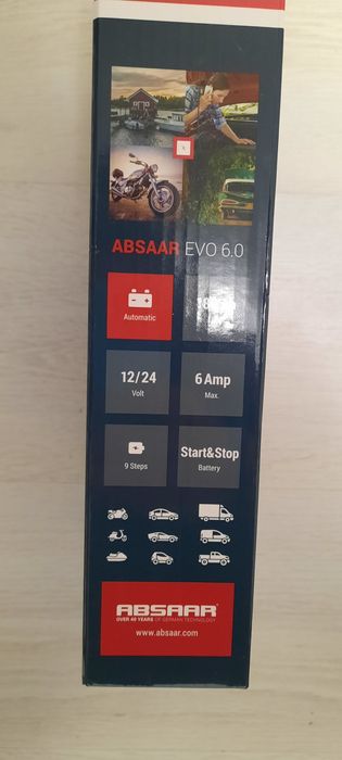 Incarcator/redresor auto Absaar profesional, nou, fabricat Germania !