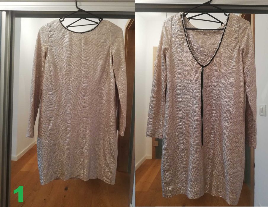 Rochie argintie Nissa nr 36