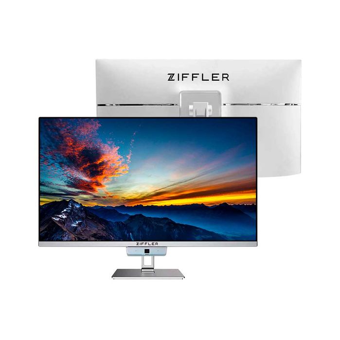 Моноблок ZIFFLER AIO 24AIO-WH610 H610 WHITE 23.8"FHD IPS 75Hz Webcamer