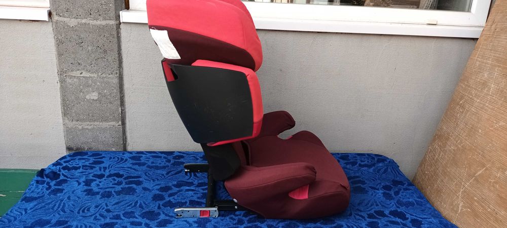Scaun Auto Copii 15 - 36 kg | Cybex Solution iFix Hibiscus | Isofix