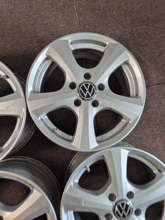 Jante Aliaj 5x112 16'' VW Golf Passat Touran Sharan Caddy T-Roc / Skoda Octavia Superb Karoq 7J ET 48 !