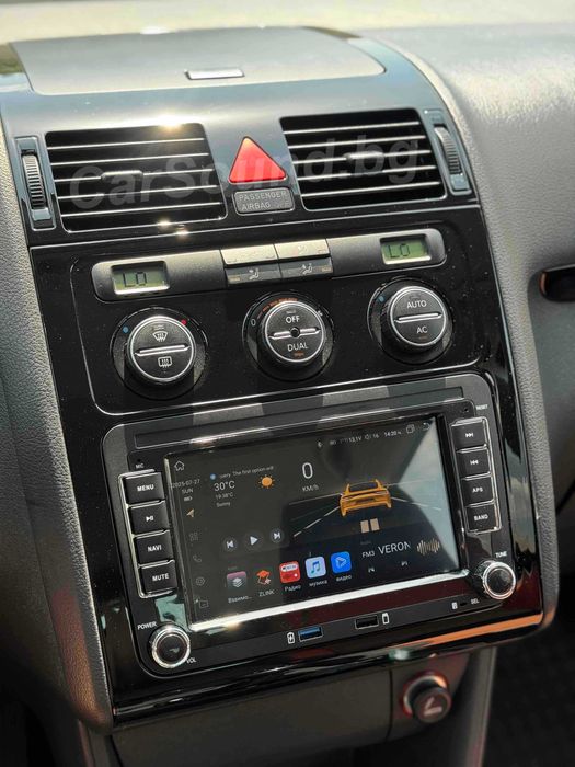 7" Мултимедия VW Seat Skoda Golf Touran Passat Octavia Fabia Android CarPlay Volkswagen