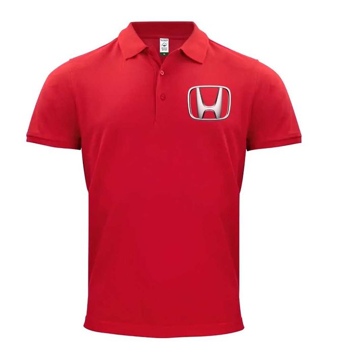 Тениска поло с яка Хонда Honda различни цветове размери от S-3XL
