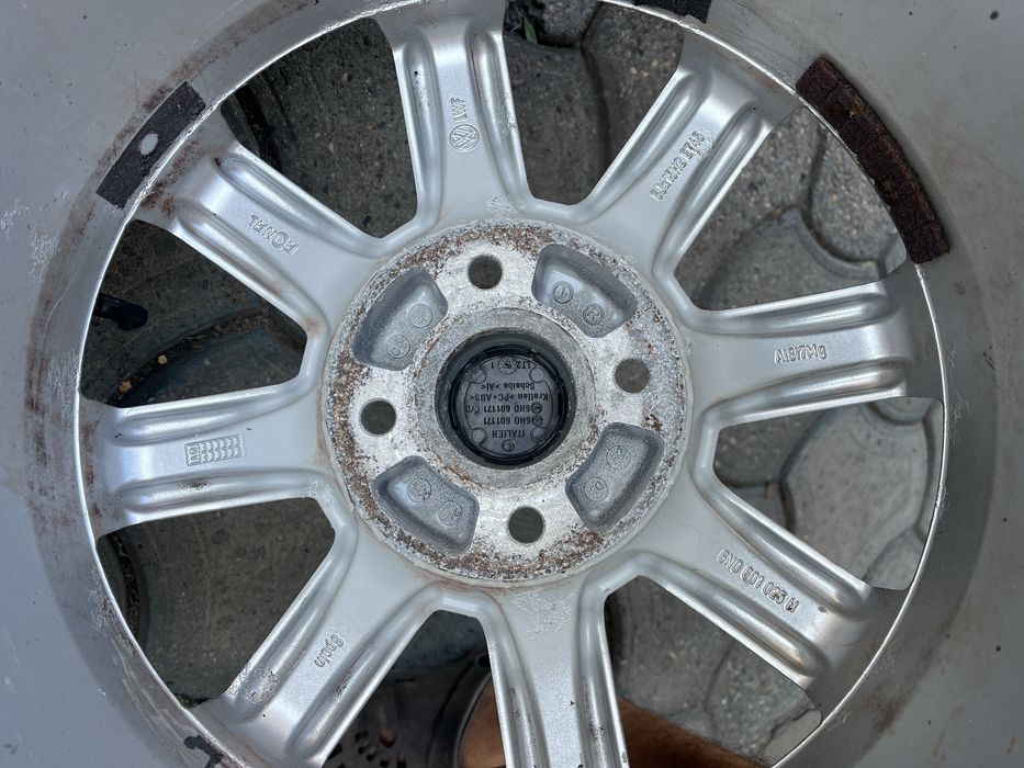 Jante 4x100mm, anvelope 175/65 R15, VW UP, Seat, Opel, Skoda Kia