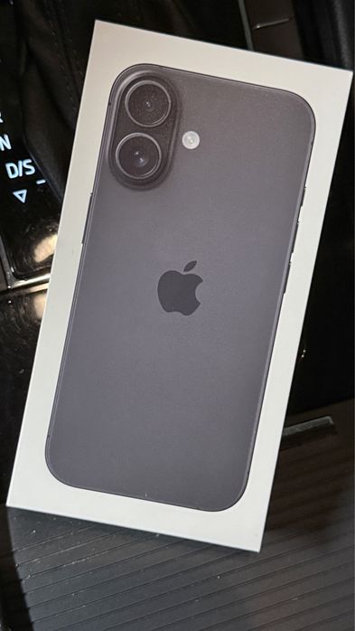 Apple Iphone 16 black 128 gB sigilat
