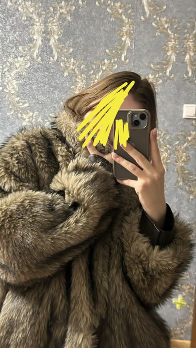 шубка дубленка двусторонняя