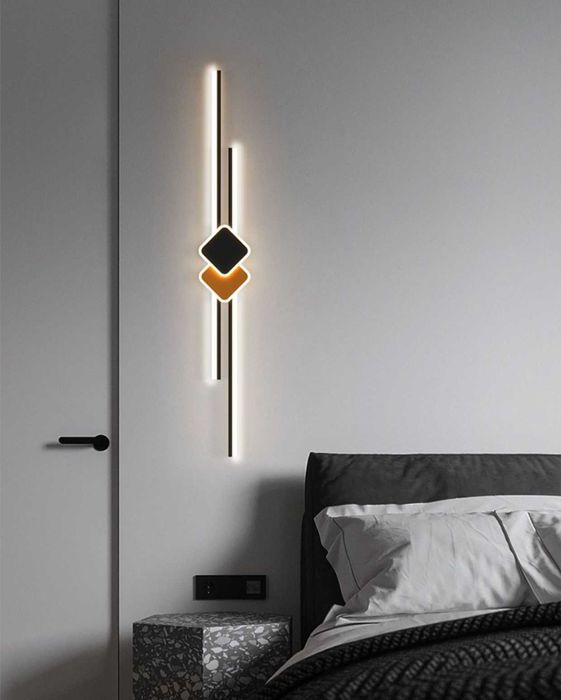 Луксозна ИНТЕРИОРНА LED ЛАМПА Коридор плафон лед абажур спалня хол дет