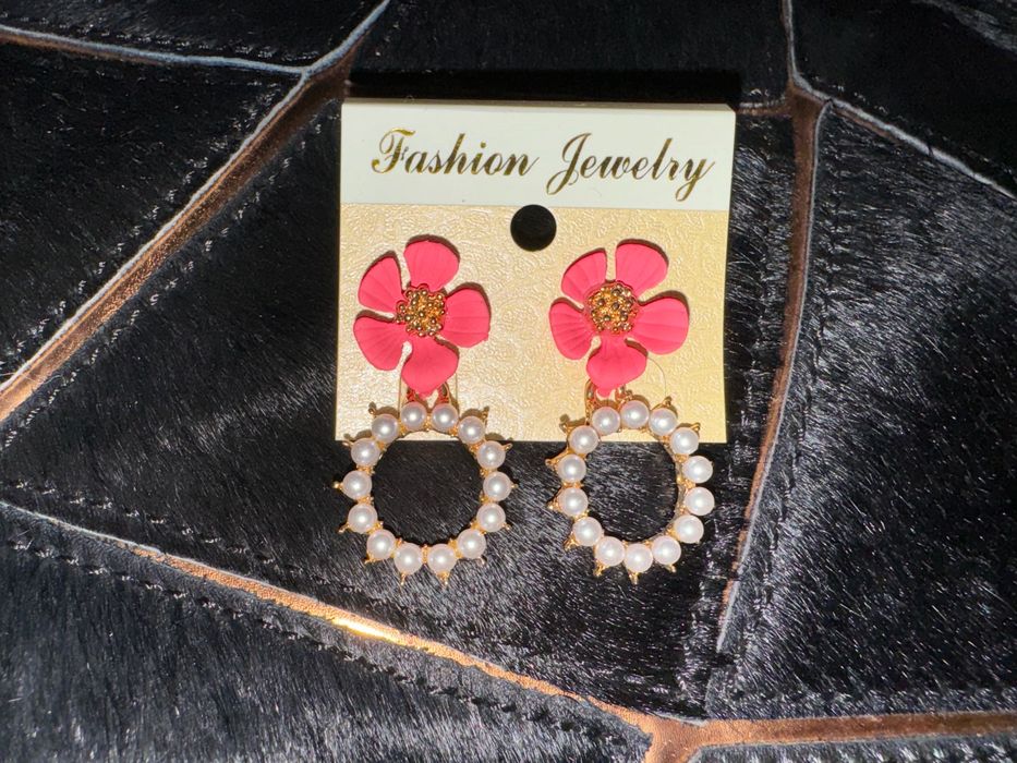 Луксозни Обеци с Перли Модел Хавай