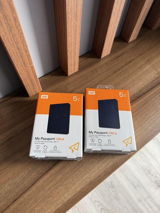 WD My Passport Ultra 5TB - Noi - Sigilate