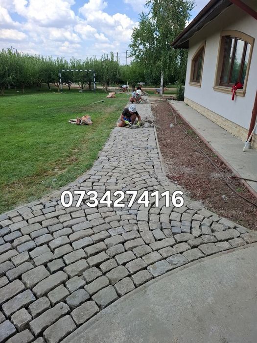 Pavaj din piatra cubica