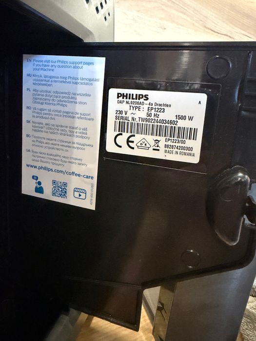 кафеавтомат Philips Series 1200 EP1223/00
