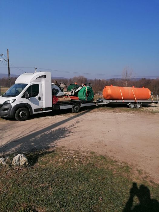 Fose tricamerale, rezervoare ministatii, separator de grăsimi și hidro