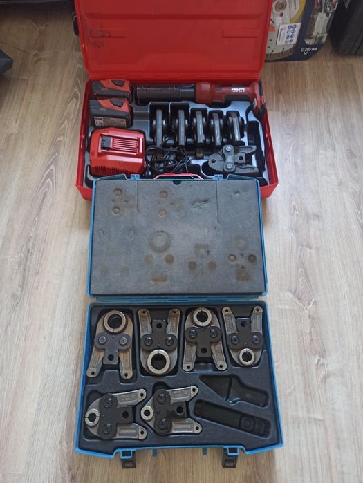 Prese sertizat GEBERIT , HILTI pexal, cupru,inox