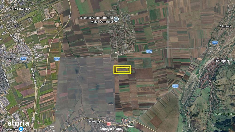 Teren Brasov-Sacele zona Izvor pretabil investitii