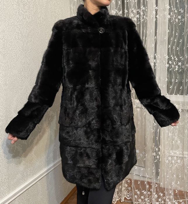 Норковая шуба «черная»