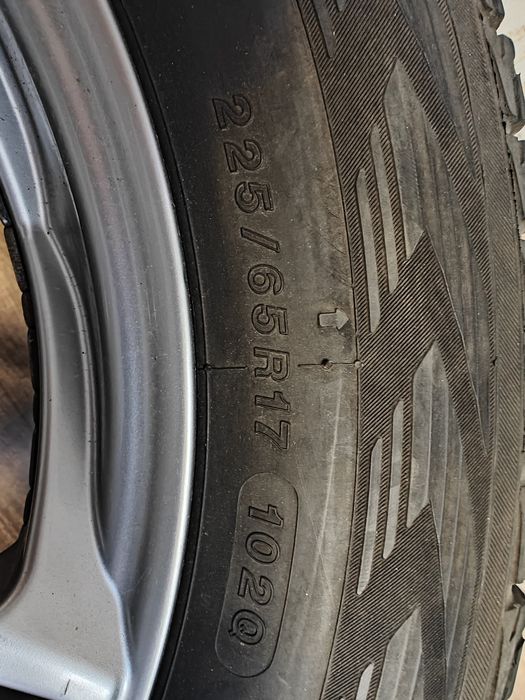 Комплект зимних шин с дисками