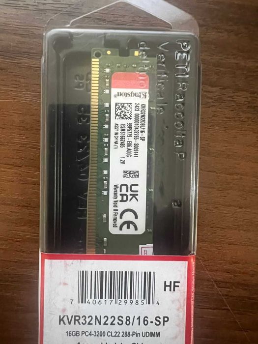 Kingston DIMM DDR4 16GB модуль памяти