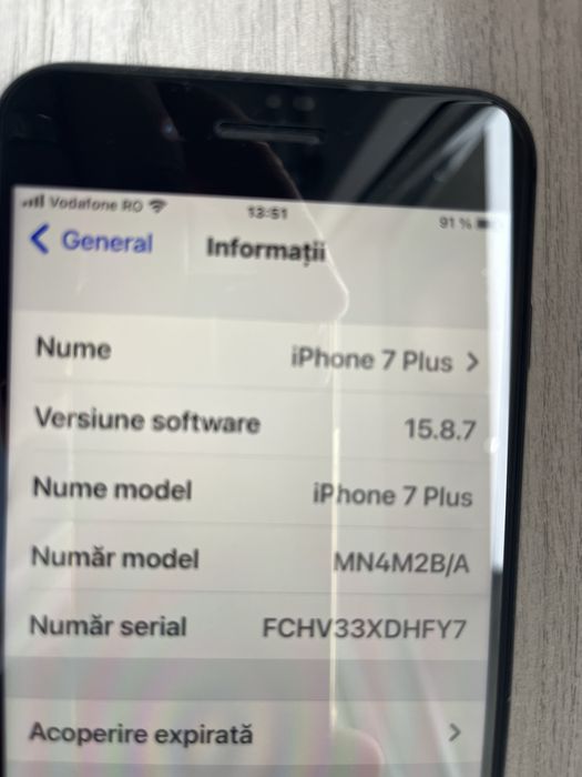 Vand iphone 7 plus de 128 Gb
