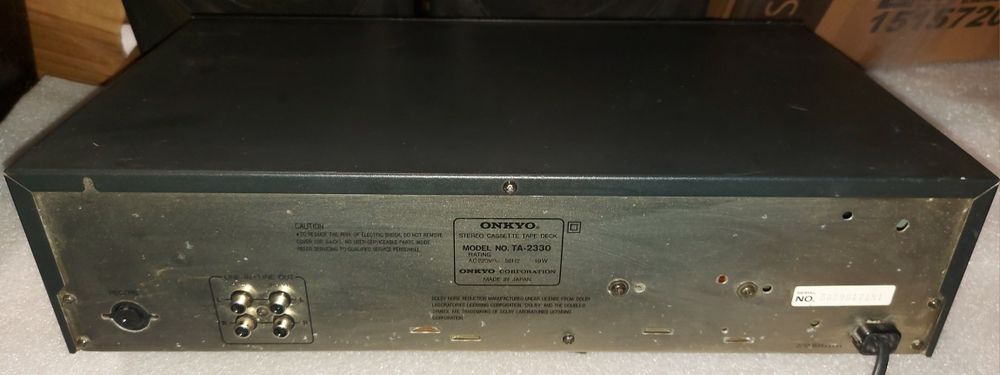 Onkyo TA-2330 Stereo Cassette Tape Deck