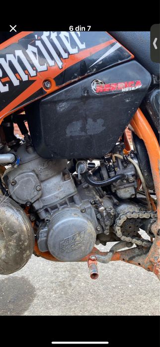 Vând cross KTM Exc 250 2t