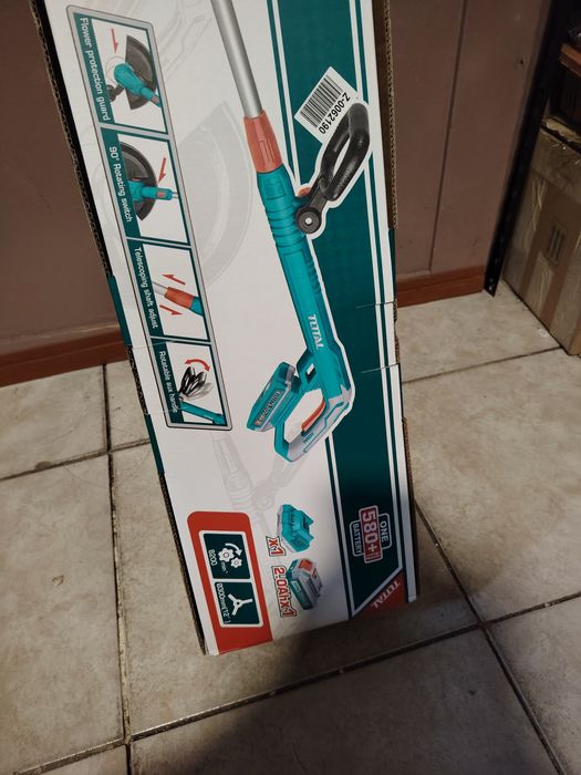 Акумулаторен тример за трева TOTAL, 20 V, 2 Ah