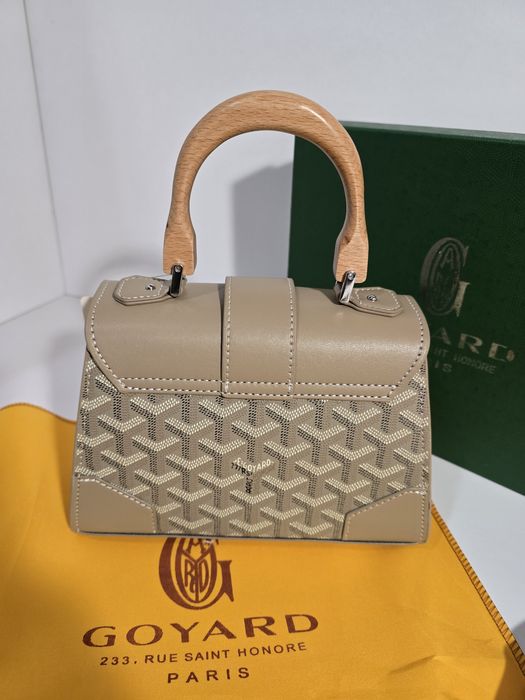 Налична чанта Goyard Saigon Бежов
