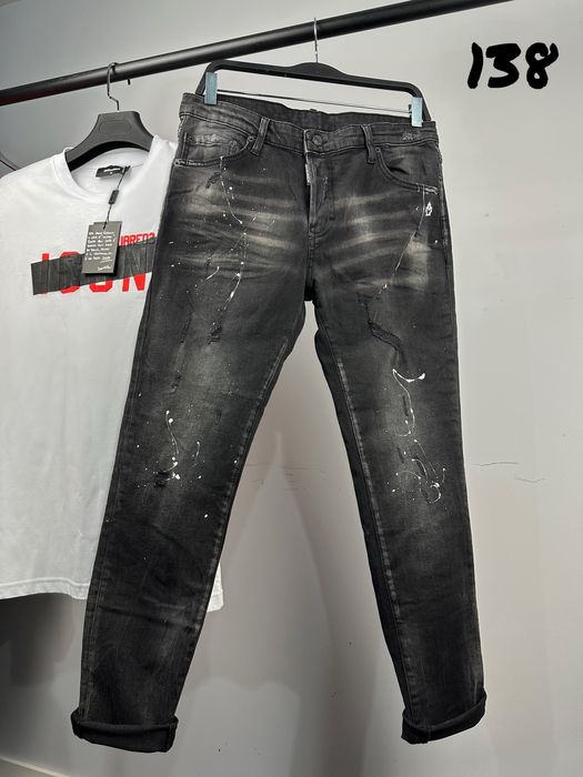 Dsqured мъжки черни дънки 6 модела