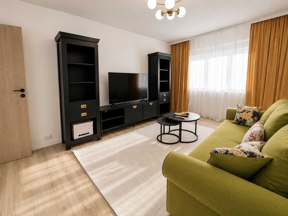Strand etaj 1 Apartament 2 camere decomandate de vanzare balcon
