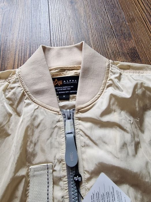 Страхотно мъжко тънко пролетно яке ALPHA INDUSTRIES, размер М, ново