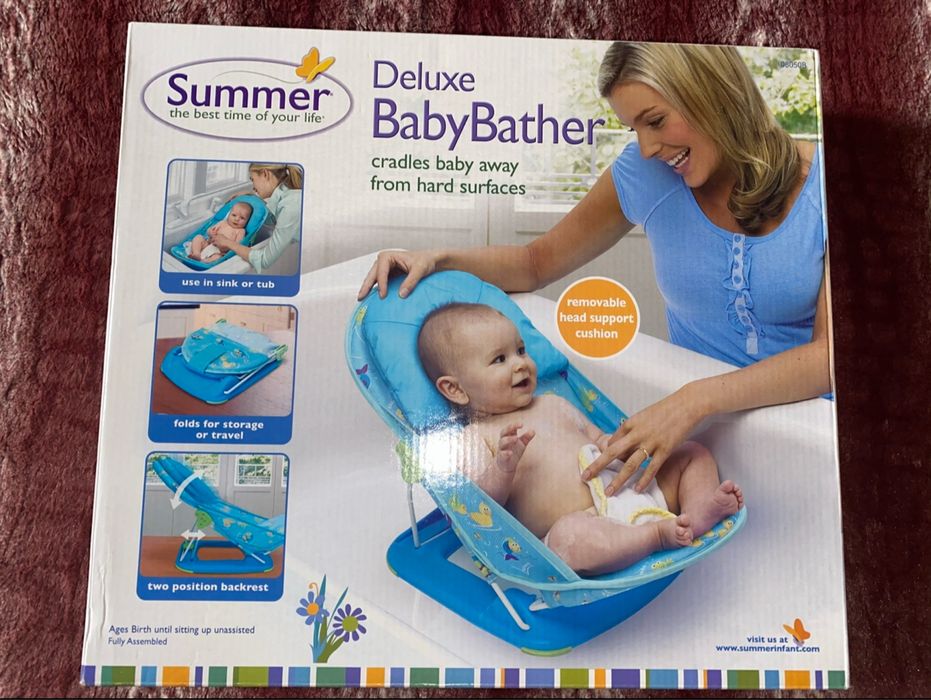 Лежак шезлонг для купания ребёнка