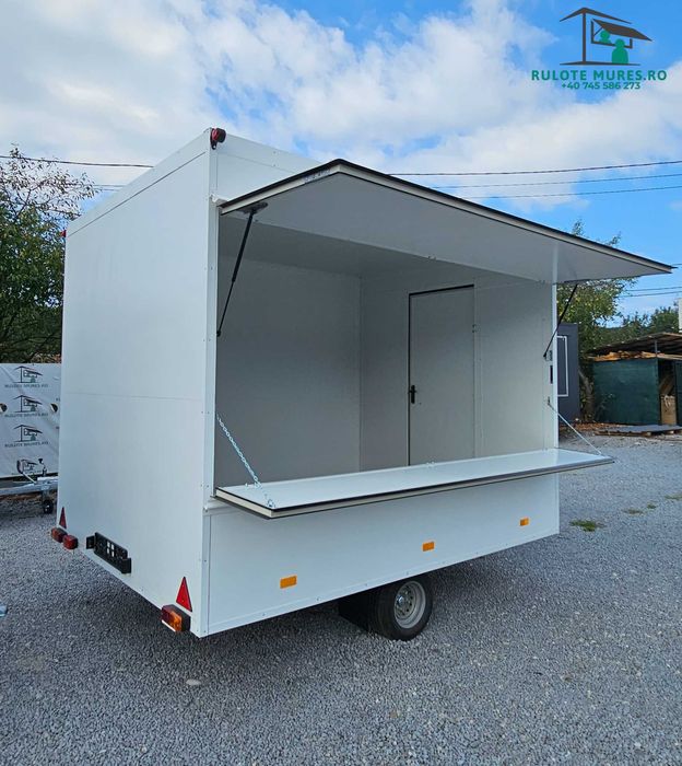 Rulote comerciale FAST FOOD, patiserie --> 3* 2 *2,3 M . Pret redus!