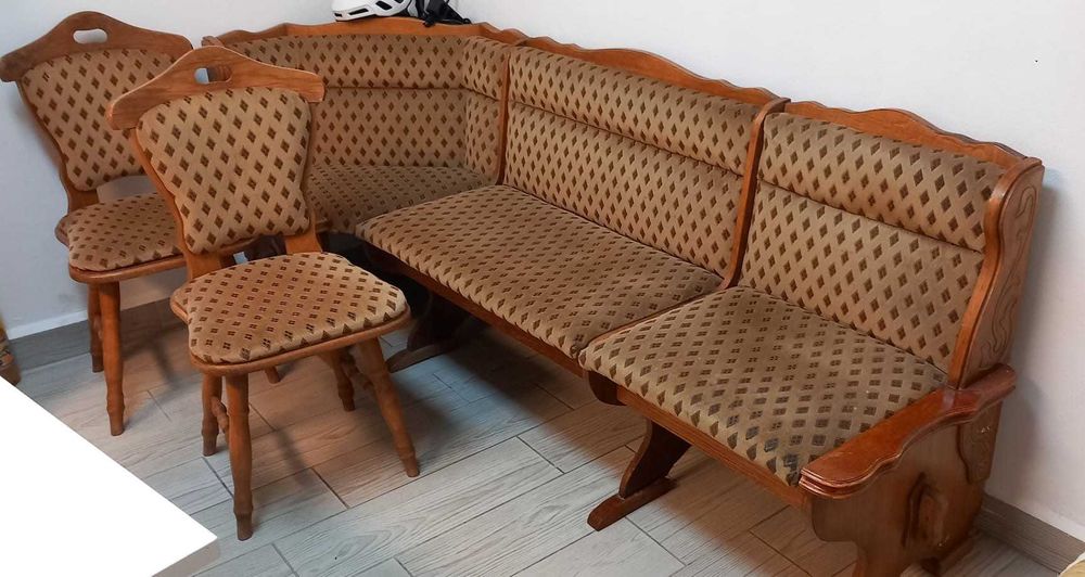 Coltar bucatarie cu masa, second-hand