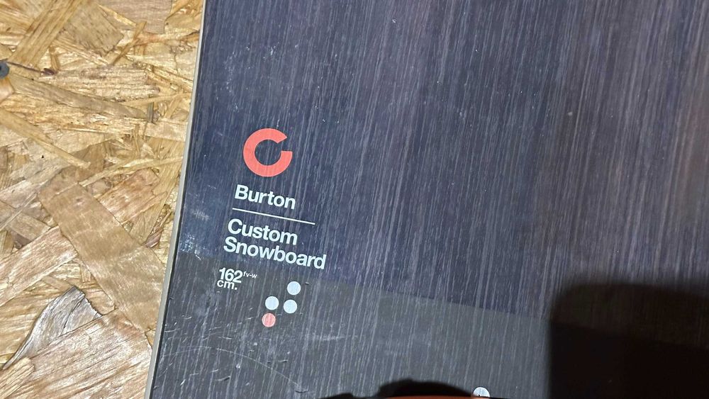 Placa snowboard Burton Custom Flying 162 cm, cu legaturi dedicate