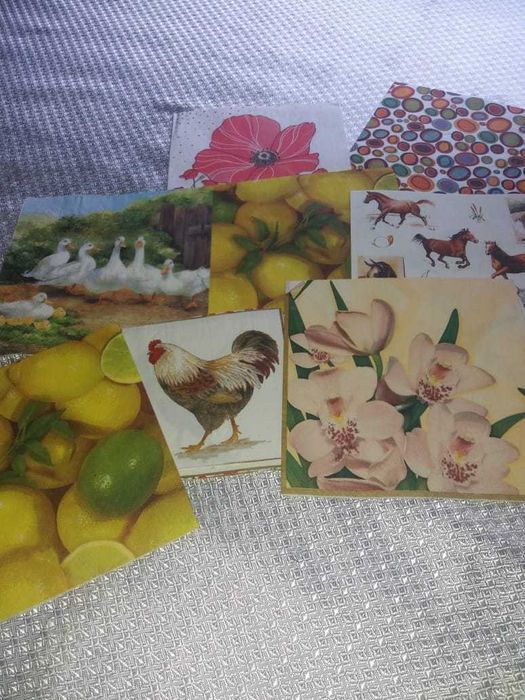 Салфетки декупажные  (14 шт)