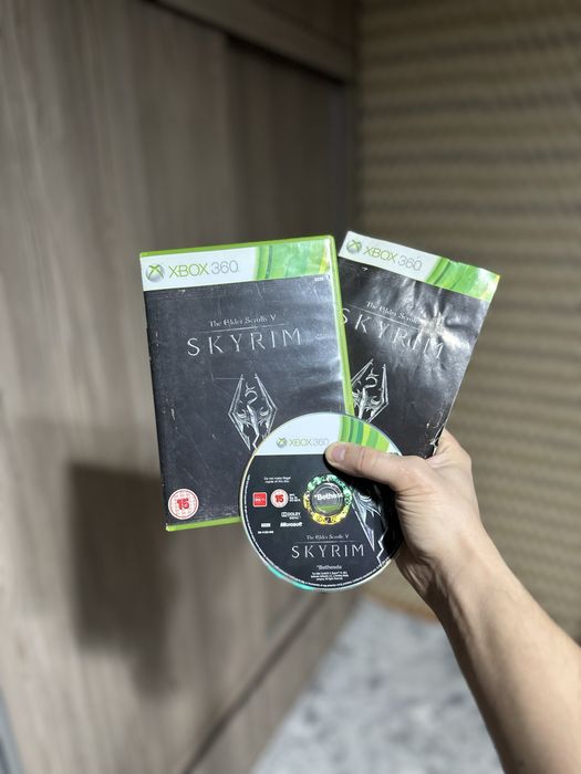 SKYRIM V The Gilder Scrolls  Xbox 360 диск