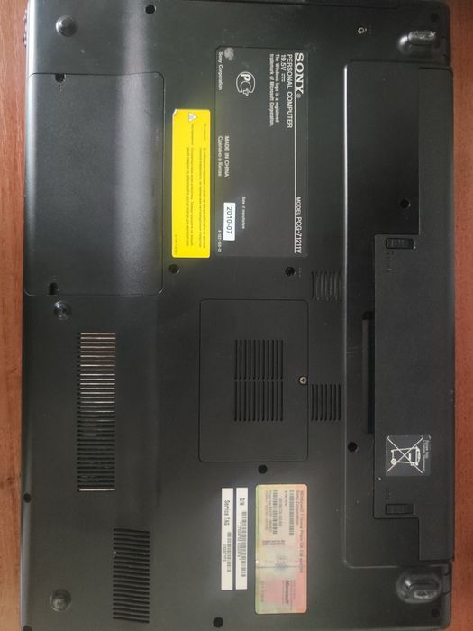 Sony Vaio 2010 года