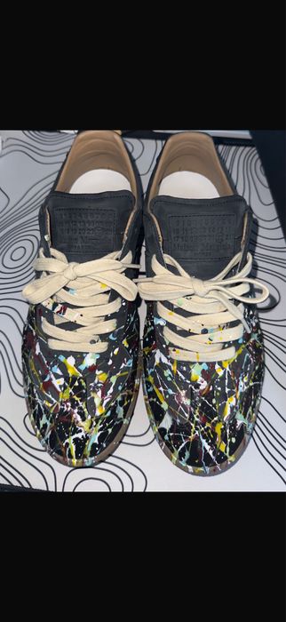 Maison Margiela black paint