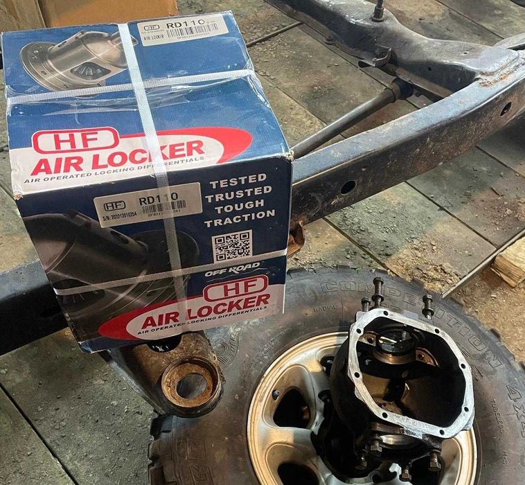 Diferential blocabil HF pe aer punte fata Mitsubishi Pajero,L200 RD110