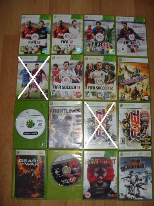 Игри за Xbox 360 Част 2 - 10 € за брой